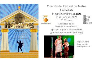 El musical Hércules pone punto final a la XXIV bis edición del Festival de Teatro Grecolatino de Sagunto