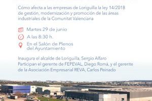 Loriguilla organiza una jornada empresarial con el fin de mejorar el parque empresarial del municipio
