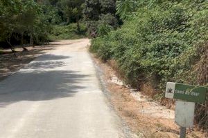 Ontinyent finalitza les obres de reparacions de camins cofinançades pel Ministeri de Política Territorial