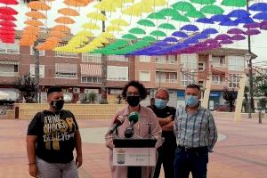 La Plaza de España de Rafal se llena de colorido y música para conmemorar el Día del Orgullo LGTBQ+