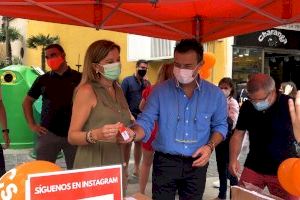 Ciudadanos inicia en Benidorm una campaña provincial para entregar el carné naranja a sus afiliados