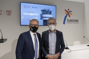 La Diputació promocionarà el producte turístic de la província a Sevilla i Bilbao de la mà d’Aerocas gràcies a les dues línies aèries des de Castelló