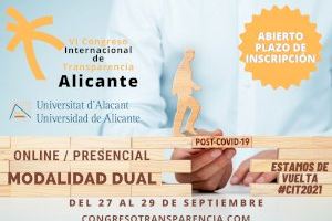 El VI Congreso Internacional de Transparencia y Acceso a la Información desembarca en la Universidad de Alicante en septiembre