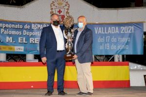 El palomo 'Quiero Más' de Antonio García y Manuel Colonques se proclama campeón del 69º Campeonato Nacional Copa Su Majestad el Rey de Palomos Deportivos