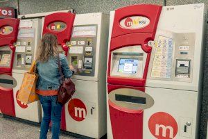 La Generalitat establecerá a partir del 1 de julio la recarga mínima de la tarjeta TuiN de Metrovalencia en cinco euros