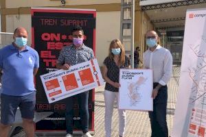 Compromís Peñíscola pide una línea de cercanías digna y una aumento de la frecuencia de  trenes de alta velocidad en la estación de Peñíscola-Benicarló