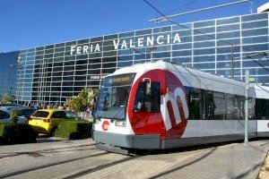 La Generalitat ofrece servicios especiales en tranvía a Feria Valencia para los exámenes de valenciano