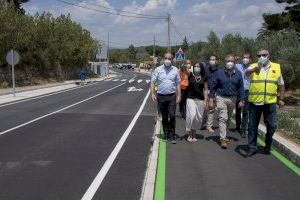 La Diputació de Castelló projecta per a finals d'estiu la millora de la carretera de Miravet entre Cabanes i Oropesa