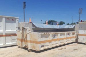El Ecoparque de Paterna recoge un 50% más de residuos en 2021 y añade un nuevo contenedor para escombros