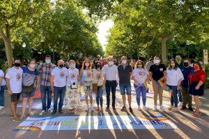 El PSPV-PSOE de la provincia de Castellón participa en las manifestaciones en favor de los derechos del colectivo LGTBI
