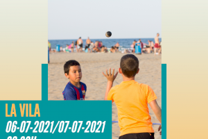 Conselleria promociona la ‘pilota valenciana’ entre la juventud en la playa Centro de la Vila Joiosa