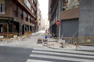 Movilidad inicia el asfaltado de la calle Sant Vicent para completar la actuación de mejora