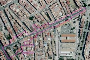 Avanza el proyecto de reordenación del espacio urbano del eje de Zapadores recuperando espacio peatonal y zonas verdes