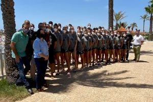 Las Selecciones Absolutas de Balonmano Playa finalizan su preparación para el europeo en La Zenia