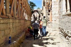 Los trabajos arqueológicos del Parador de Turismo de Morella entran en la recta final