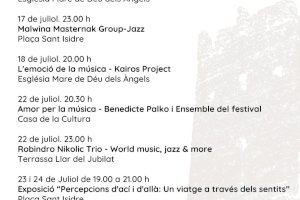 Serra acull el Festival de Música de Cambra de la Calderona  del 15 al 31 de juliol