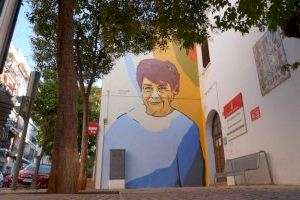 La científica valenciana Elvira Costell protagoniza un nuevo mural del proyecto Dones de Ciència de la Universitat Politècnica de València y Las Naves