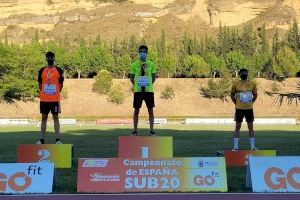 L'oropesí Iván Vidal es converteix en campió d'Espanya de Decatló sub20