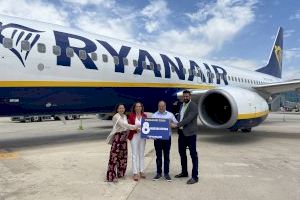 La aerolínea Ryanair revalida su apuesta por la Costa Blanca con más de 70 rutas este verano