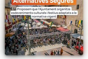 Col·lectiu-Compromís proposa unes ‘Festes Alternatives Segures’ amb diferents espais i actuacions