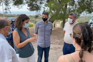 La Conselleria d'Emergència Climàtica i Transició Ecològica visita el CEMA Els Molins i l’arboreto de Crevillent