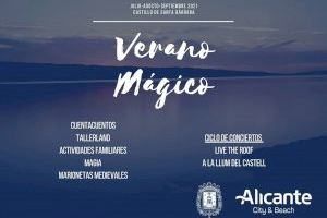 Alicante presenta la programación de “Verano Mágico” en el Castillo de Santa Bárbara