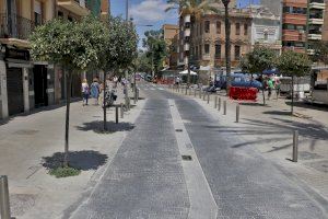 Finaliza la reforma y renovación del adoquinado de la calle Plaza Mayor de Torrent