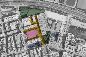 Urbanisme convertirà en zona de vianants l'entorn de mercat de Torrefiel per a revitalitzar el comerç del barri