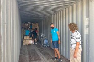 La Plataforma Ayuda a Personas Refugiadas en colaboración con el Ayuntamiento de Elche envía un contenedor de ayuda humanitaria a Siria