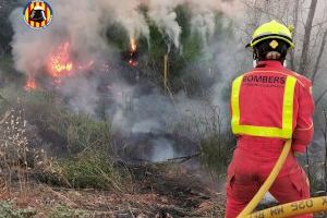 El consorci de bombers de València reforça el dispositiu contra incendis forestals per l'Alerta 3