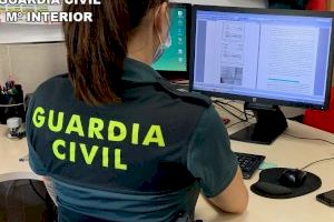 La Guardia Civil investiga a tres personas por un delito de extorsión, a un varón de avanzada edad, mediante amenazas de muerte en la localidad de Picassent