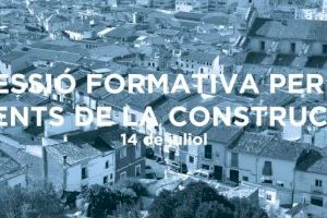 El Pla Xàtiva realitza aquest dimecres la sessió formativa  destinada a agents de la construcció i la rehabilitació