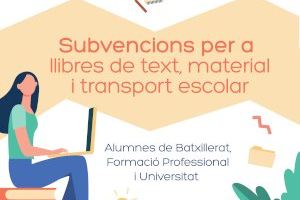 Almussafes destina 23.000 euros a las ayudas para estudiantes de Bachillerato, FP y universidades