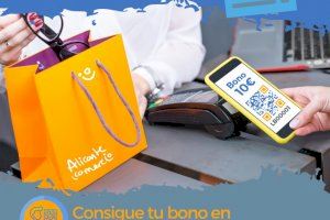 El Ayuntamiento invita a solicitar los Bonos Comercio con descuentos de 40€ en los establecimientos de Alicante