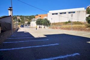 Serra crea 35 nuevas plazas de aparcamiento en la zona de Baix la Torre