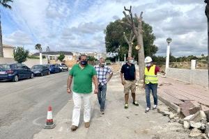 Comienzan las obras de asfaltado en La Regia
