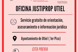 La oficina JustiProp de Generalitat se implanta en Utiel