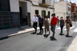 Facsa finaliza las obras de la calle Xacó de la Vall d'Uixó