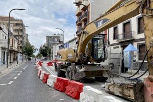 Massanassa renueva la red de saneamiento de la avenida Blasco Ibáñez