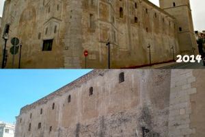 El PP exigeix una actuació immediata per salvar les pintures d’arquitectures fingides de l’església Arxiprestal