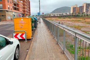Empiezan los trabajos de mejora de accesibilidad y servicios de la acera norte de la Avenida Sants de la Pedra