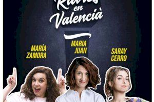 Tres dones monologuistes protagonitzen demà l'espectacle Riures en Valencià