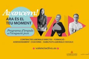 La Junta de Govern aprovarà demà Avancem!, el pla d'ocupació jove de l'Ajuntament de València