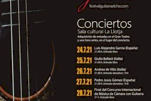 La actuación de Luis Alejandro abre el XXIII Festival de Guitarra de Elche