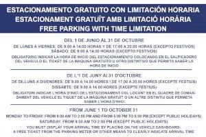 Este lunes, 26 de julio, empieza el estacionamiento regulado en Teulada Moraira