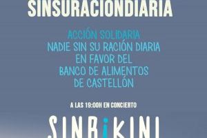 El chiringuito LaPlaya organiza un concierto de SinBikini con una acción solidaria de Nadie Sin Su Ración Diaria para Banco de Alimentos