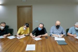 El Arzobispado firma con cuatro entidades un convenio de coordinación y uso del Centro san Francisco de Borja