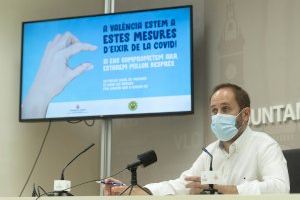 La Policia Local de València demana un últim esforç per acabar amb la pandèmia