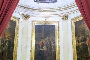 Autorizadas las obras para la restauración de las pinturas de la Capilla del Relicario de la Catedral, del siglo XIX