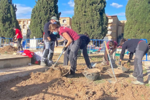 El Ayuntamiento de Aspe va iniciar la exhumación de fusilados en el cementerio municipal de Alicante